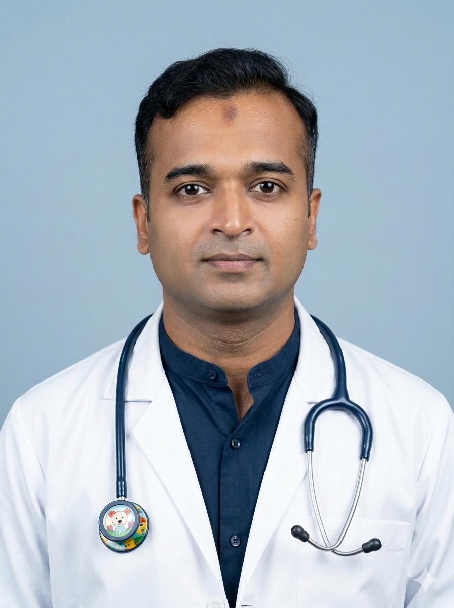 Dr. Lt Col Shafi Ahamad, Consultant Pediatrician at Asher Women and Child Healthcare